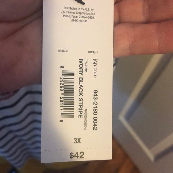 Plus Size 3X top by A.N.A NWT - Picture 6 of 8